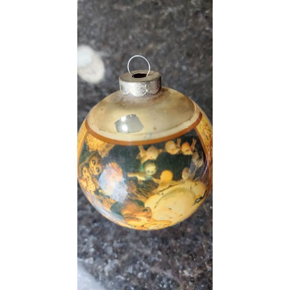 Vintage 1978 Schmid Heavenly Peace Christmas Ball Ferrandiz Ornament - Picture 2 of 7